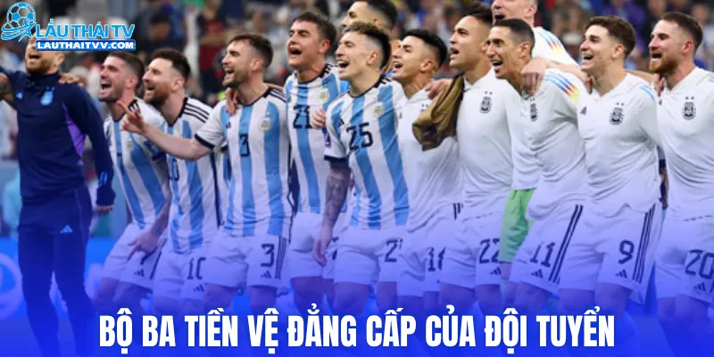 Bộ ba tiền vệ đẳng cấp của đội tuyển
